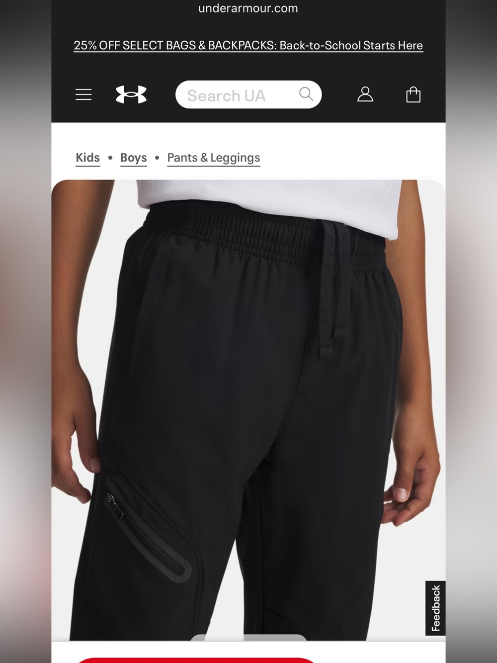 Boy's Under Armour Joggers Bundle XL - Picture 6 of 11